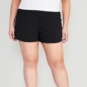 Old Navy Active StretchTech Running Shorts - Black (Size Large)
